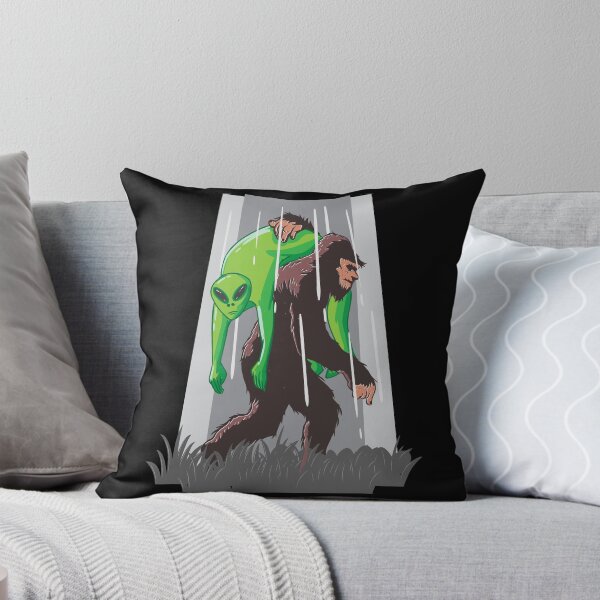 Item preview, Bigfoot vs Alien - Funny Bigfoot Gifts - Alien Lover Gift - Cryptozoology Gifts - Science Fiction Gifts - Outer Space Gifts - Sasquatch Believe designed and sold by kntranhoang.