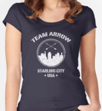 Team Arrow Women's Fitted Scoop T-Shirt
