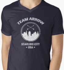 Team Arrow Men's V-Neck T-Shirt