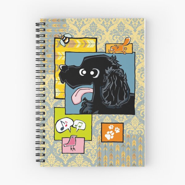 Item preview, Cocker Spaniel - Black (Collage) designed and sold by TheChicken.