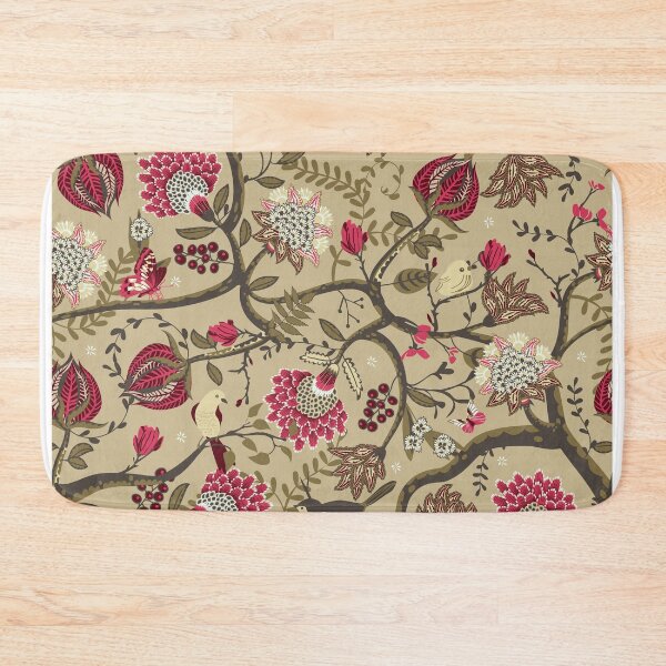 Item preview, Chintz floral | latte designed and sold by camcreativedk.
