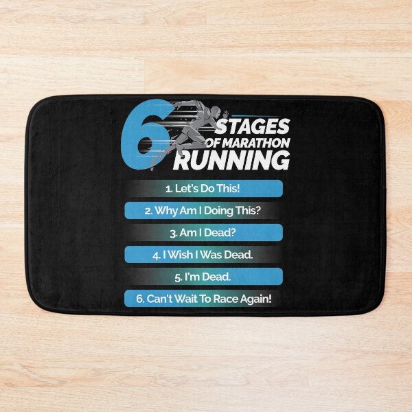 Item preview, Funny Running Lover Gift - Marathon Runners Gifts - Sports Lover Gifts - 6 Stages Of Marathon Running designed and sold by kntranhoang.