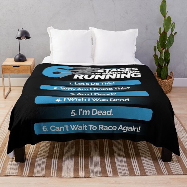 Item preview, Funny Running Lover Gift - Marathon Runners Gifts - Sports Lover Gifts - 6 Stages Of Marathon Running designed and sold by kntranhoang.