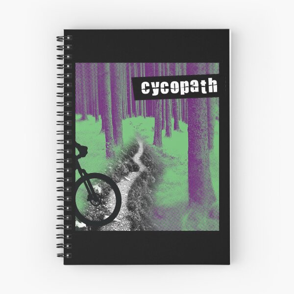 Item preview, Cycopath Is Singletrack - green/magenta designed and sold by Normandie Rainwater.