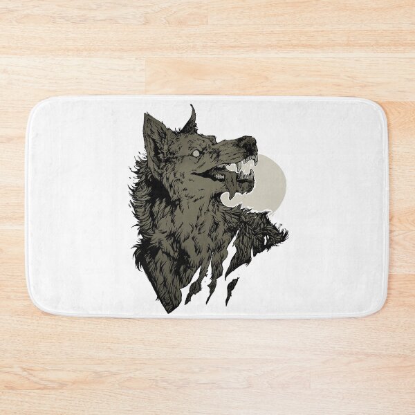 Item preview, Werewolf ink - white designed and sold by tatiilange.