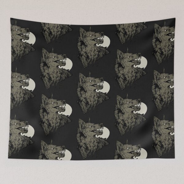 Item preview, Werewolf ink - white designed and sold by tatiilange.