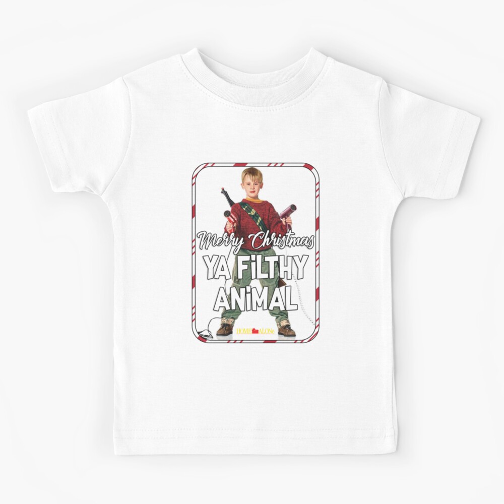 Merry Christmas Ya Filthy Animal Kids T-Shirt