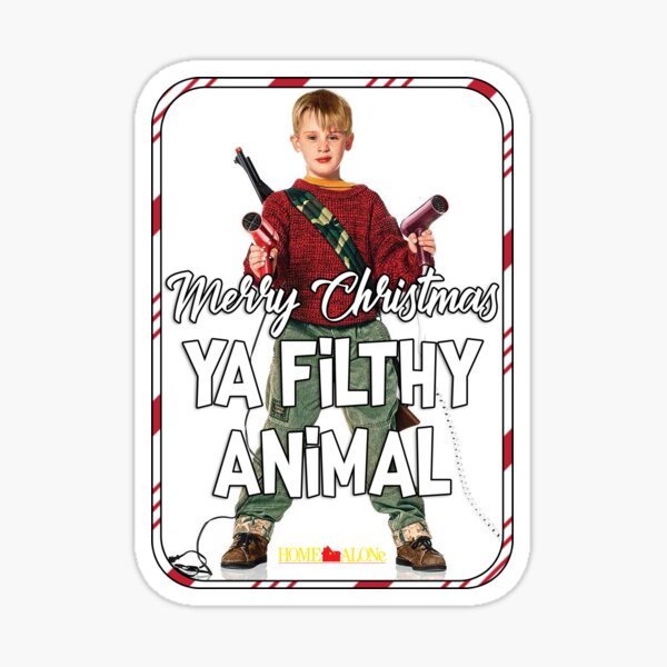 Aperçu de l'œuvre  Joyeux Noël, Ya Sale Animal créée et vendue par DAN13L.