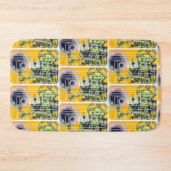 Item preview, Pop-art tape cassette Robot devil king  designed and sold by Gammaraybots.