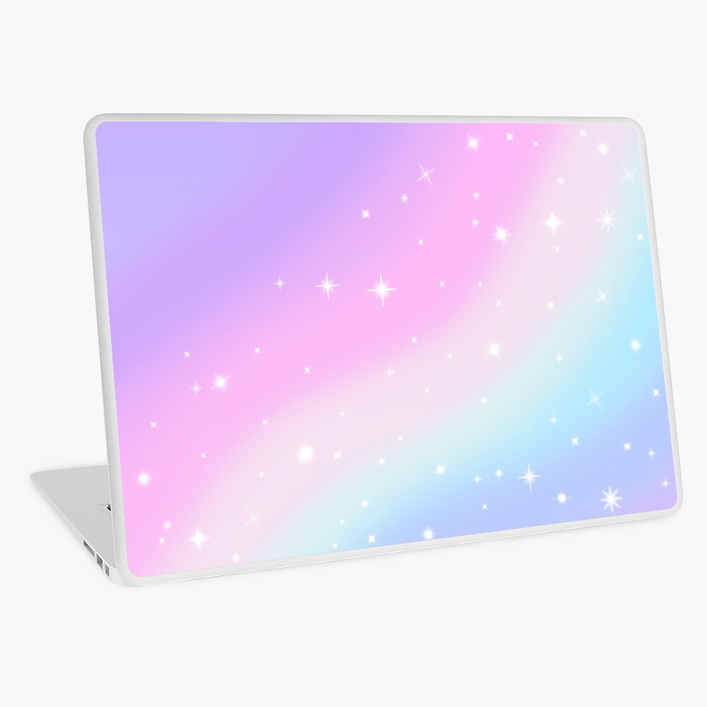 Kawaii Rainbow Magic Laptop Skin