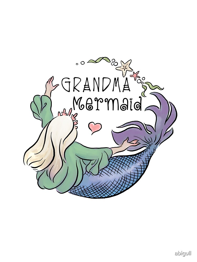 Mermaid Shirt - Grandma Of The Mermaid