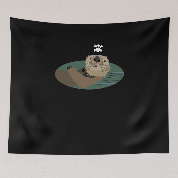Item preview, Otter pirate pirate otter designed and sold by zejose.