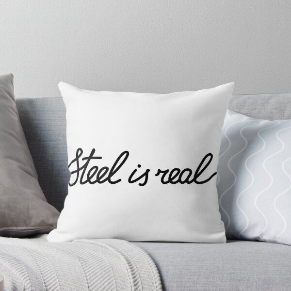 Item preview, Steel is real Sticker designed and sold by HenrisKas.
