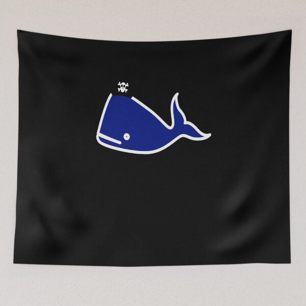 Item preview, Pirate whale Blue whale pirate designed and sold by zejose.