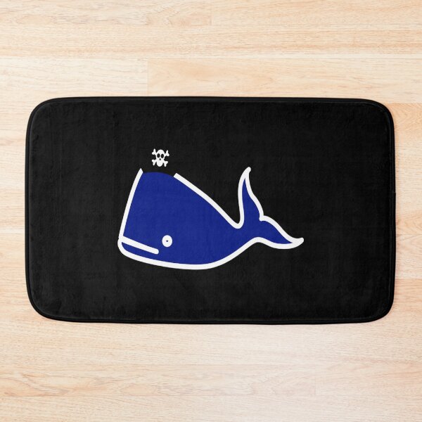 Item preview, Pirate whale Blue whale pirate designed and sold by zejose.