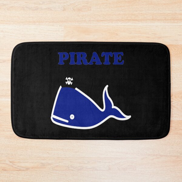 Item preview, Pirate whale Blue whale pirate designed and sold by zejose.