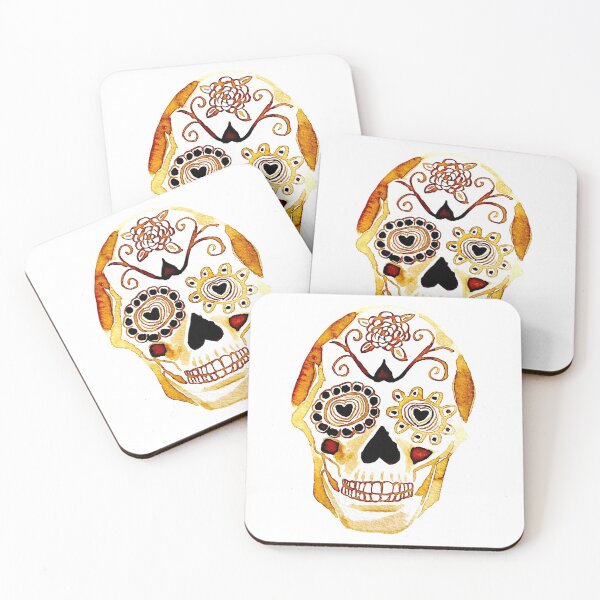 Item preview, Sugar Skull CoffeeART designed and sold by ArtByAmy.