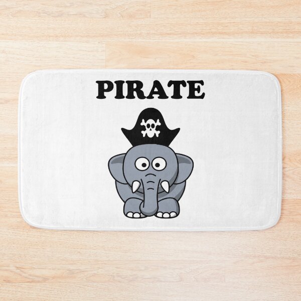 Item preview, Pirate elephant elephant pirate designed and sold by zejose.