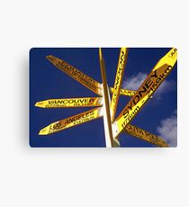 Where in the World? Canvas Print