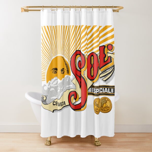 CERVEZA SOL Shower Curtain