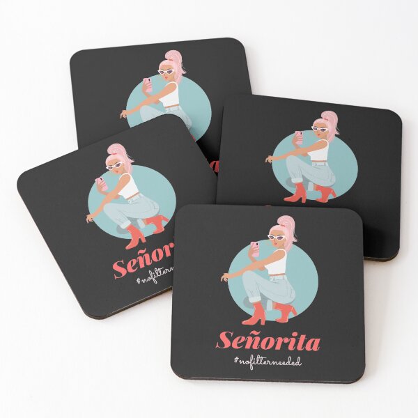 Item preview, SENORITA NO FILTER NEEDED INDEPENDENT WOMAN DESIGN designed and sold by ER-DESIGNS.