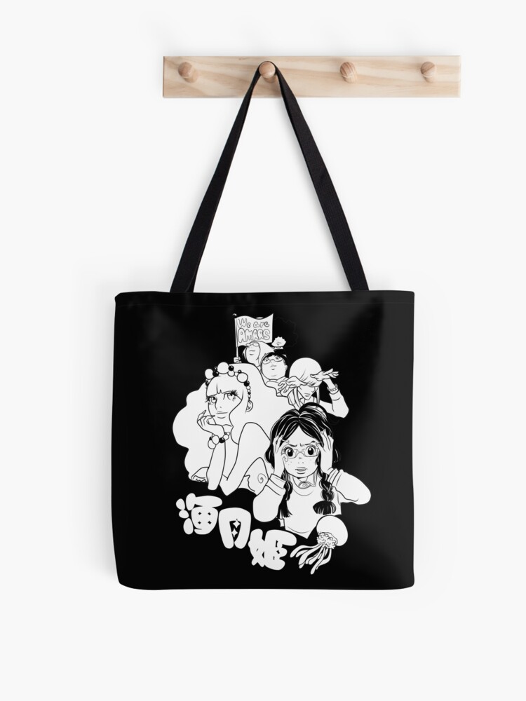 Alice In Wonderland Shopper Bag Disney Classical Anime Harajuku