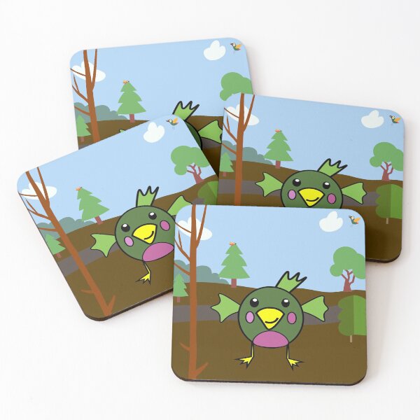 Item preview, Green Bird Loves The Forest designed and sold by MclaughlinGifts.