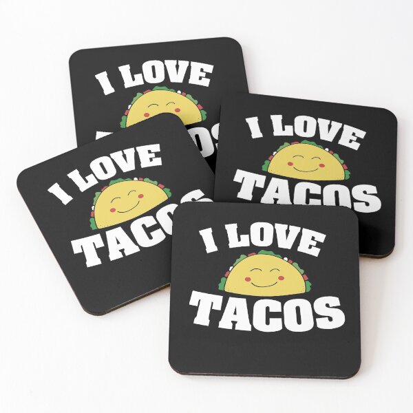 Item preview, I love tacos designed and sold by FrictionMaxxing.