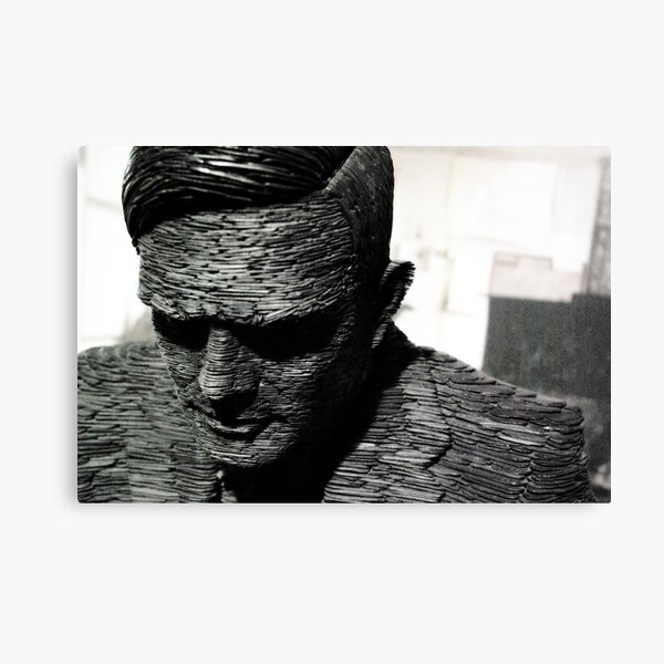 Alan Turing, Bletchley Park Canvas Print