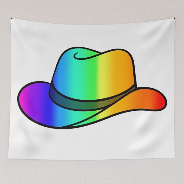 Item preview, Wild West: Cowboy Hat - Rainbow designed and sold by Sweetie Spicy.