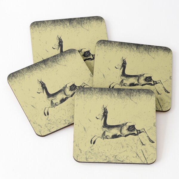 Item preview, Jumping roebuck designed and sold by Guardi71.