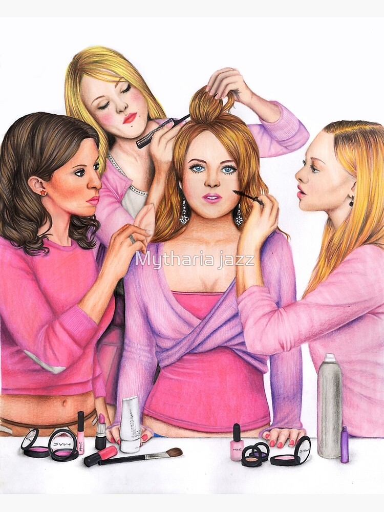 mean girls sticker  Girl stickers, Mean girls, Enamel pins