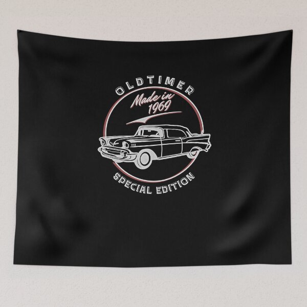 Item preview,  50th Birthday Born in 1969 - vintage T-shirt designed and sold by Dubbra.