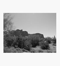 Superstition Mountain Photographic Print