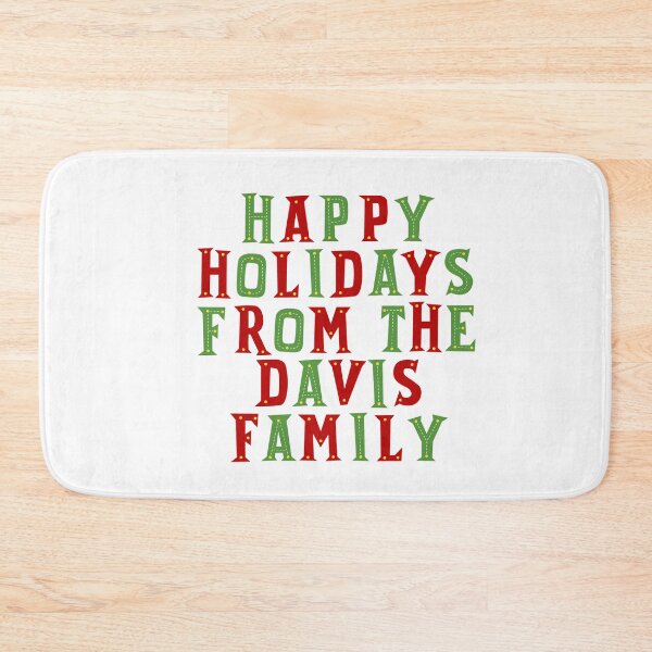 Item preview, Happy holidays from the Davis family designed and sold by Urosek.