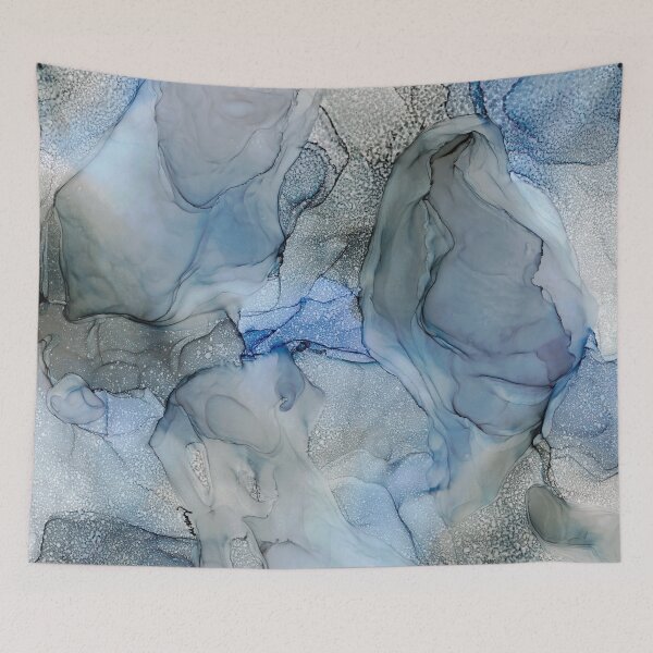 Item preview, Rippling Water: Original Abstract Alcohol Ink Painting designed and sold by herzart.