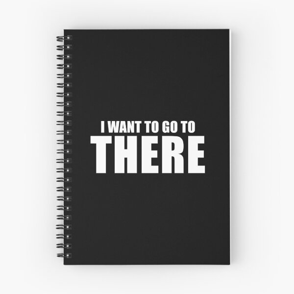 Item preview, I Want To Go To There (Black) designed and sold by quoteedesigns.