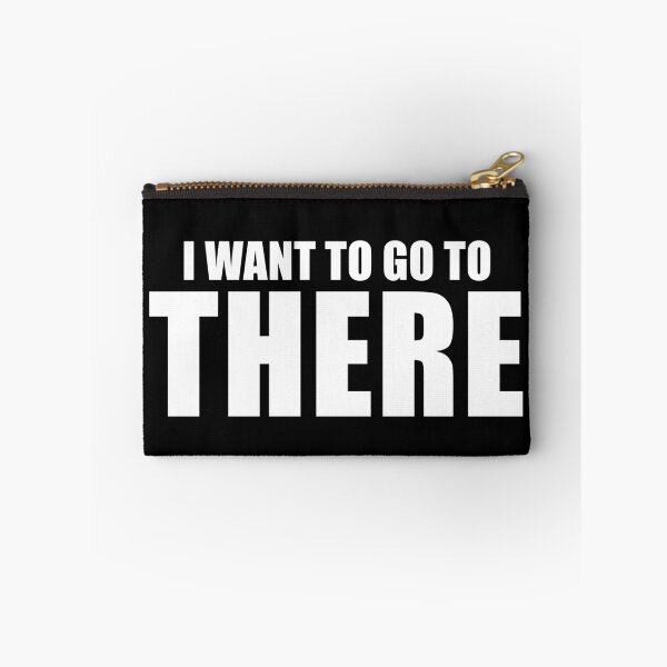 Item preview, I Want To Go To There (Black) designed and sold by quoteedesigns.