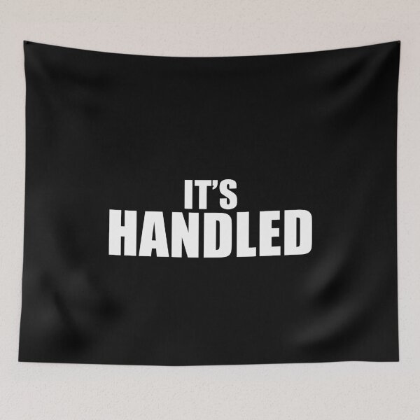 Item preview, It's Handled (Black) designed and sold by quoteedesigns.