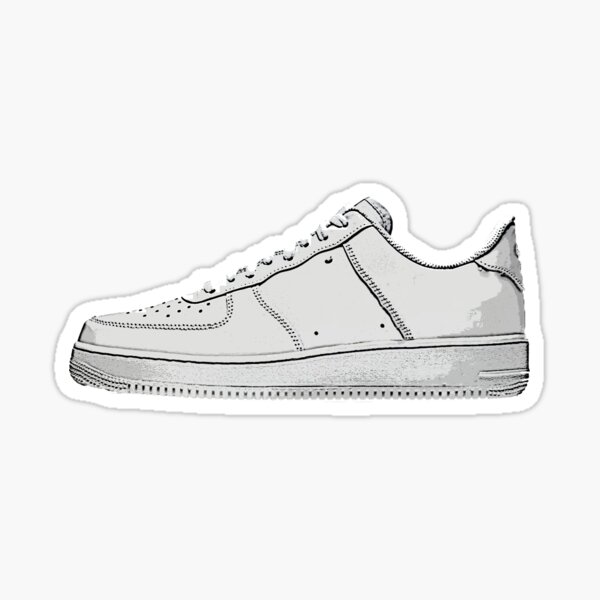 Bloody Air Force 1s AF1s | Sticker