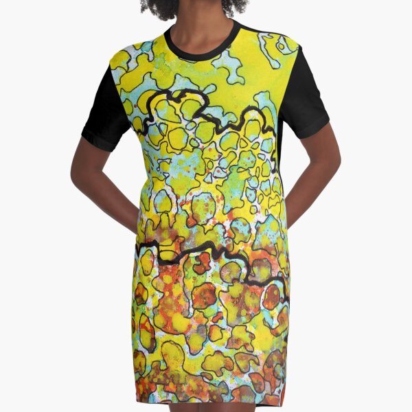 6, Inset A Graphic T-Shirt Dress