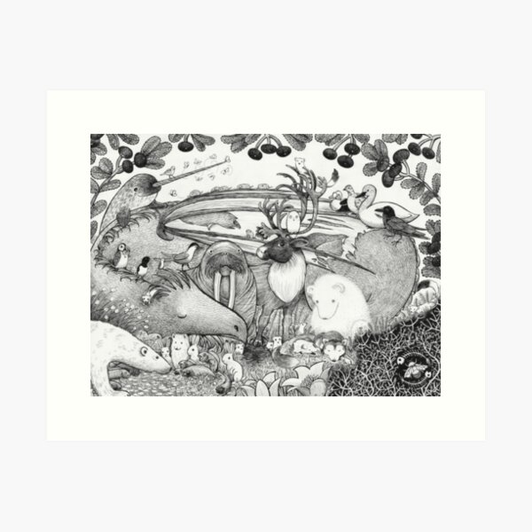 Arctic Circle Art Print