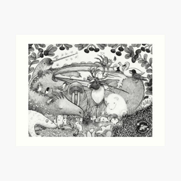 Arctic Circle Art Print