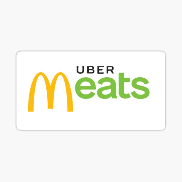 ubermeats Sticker