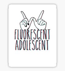 Pegatina Adolescente Fluorescente - (ARTIC MONKEYS)