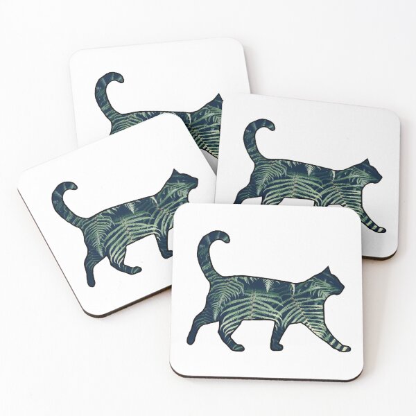 Item preview, Kitty Cat: Meow Friends - Dark Ferns designed and sold by Sweetie Spicy.