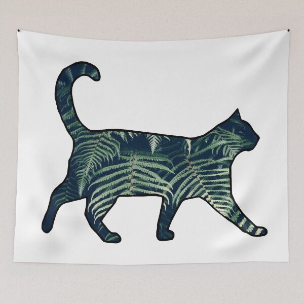 Item preview, Kitty Cat: Meow Friends - Dark Ferns designed and sold by Sweetie Spicy.