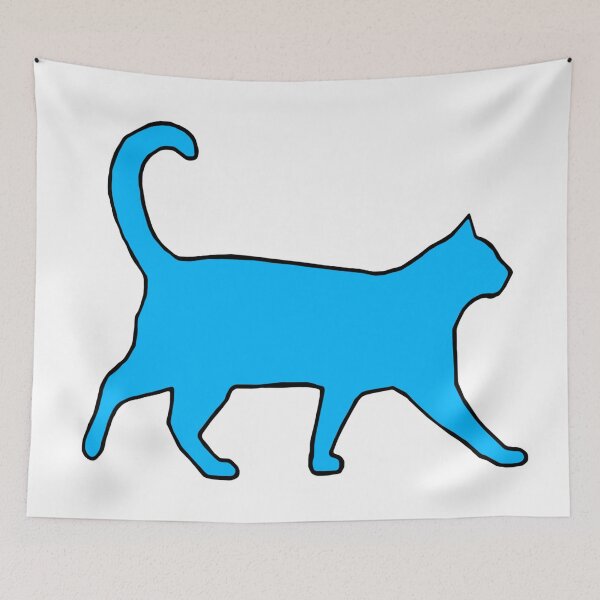 Item preview, Kitty Cat: Meow Friends - Light Blue designed and sold by Sweetie Spicy.