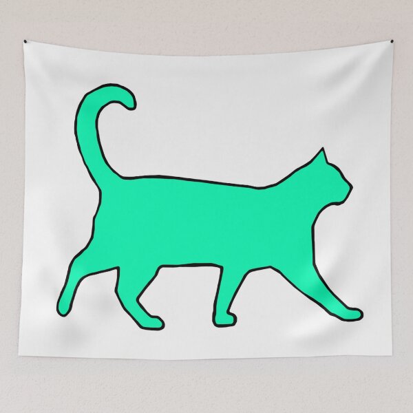 Item preview, Kitty Cat: Meow Friends - Seafoam designed and sold by Sweetie Spicy.