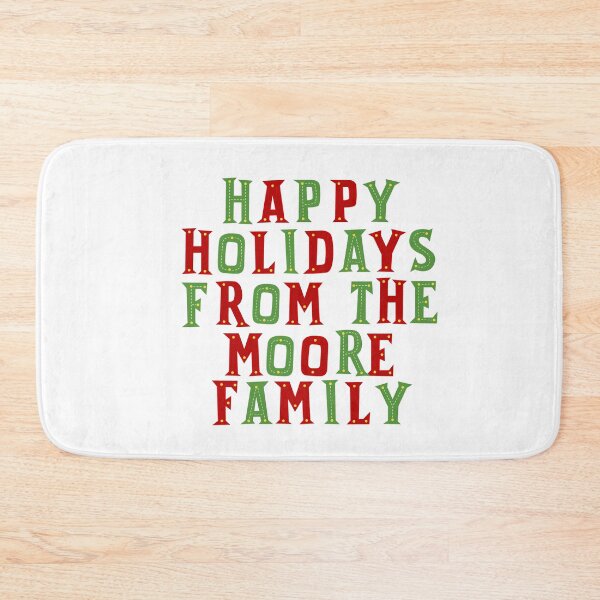 Item preview, Happy holidays from the Moore family designed and sold by Urosek.